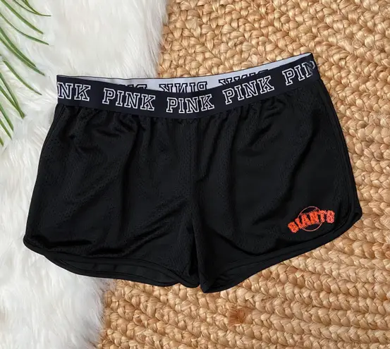 PINK Victoria s Secret VS PINK 5TH Ocean San Francisco Giants Shorts Small Black 20 From Letys