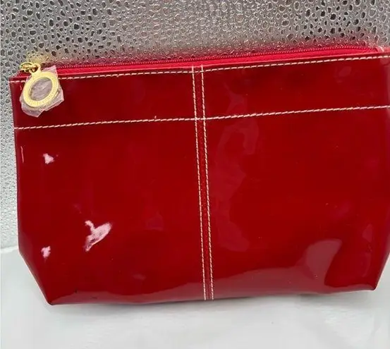 Estée Lauder Estee Lauder Makeup Storage Bag Red Patent Pre-Owned