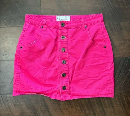 Levi's (3/$40 Item) Pink Vintage Denim Mini Skirt