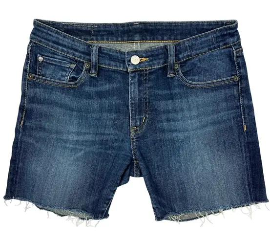 Denim & Supply Ralph Lauren Y2K Low-Rise Jean Shorts Women's Sz 29" Dark Stretch