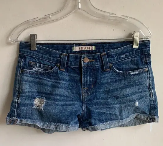 J Brand  Mako Distressed Denim Shorts