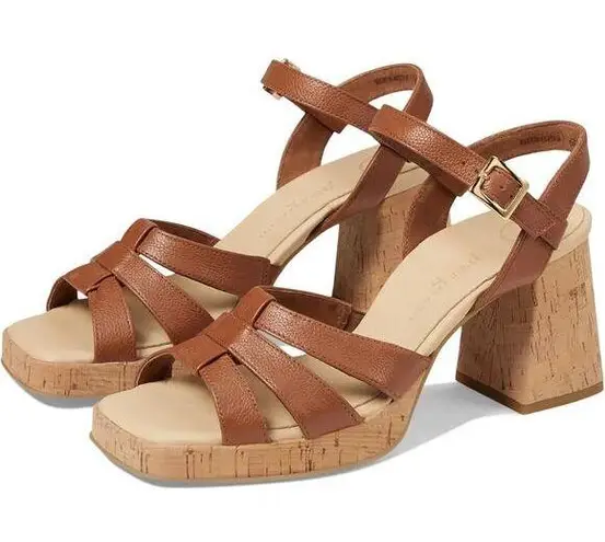 Paul Green Classic Tan Neutral Tina Fisherman Sandal Women's UK 5.5 ( US 8)