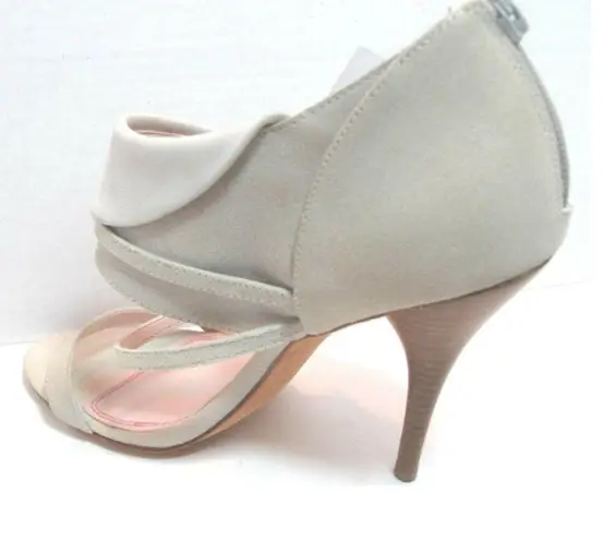 Plenty By Tracy Reese 'Zac' Suede Ivory 4.5" Heels