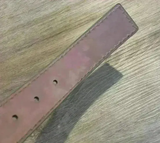 L.E.N Epsom Leather Belt