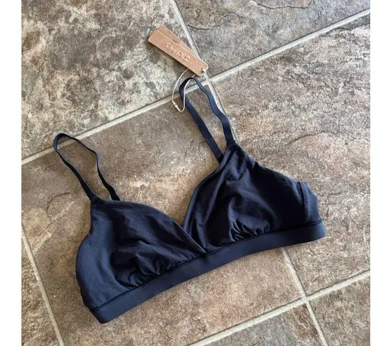 SKIMS Fits Everybody Crossover Bralette Onyx Size Small