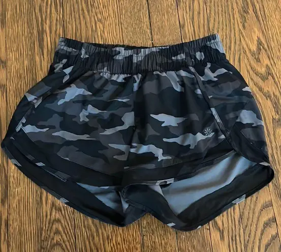 Athleta Black Camo Shorts