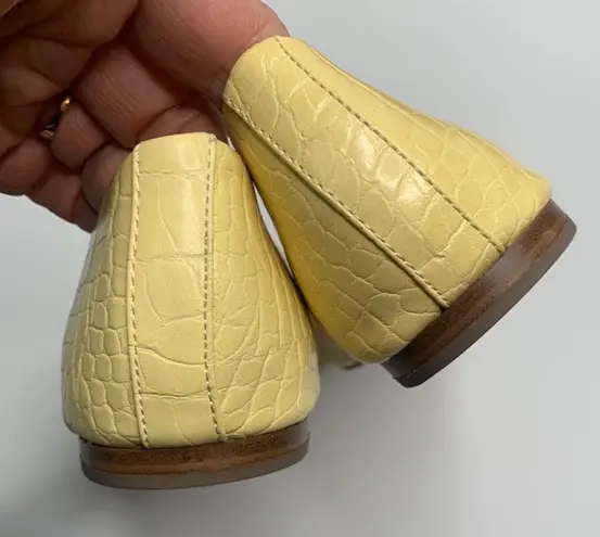 Nanette Nanette Lepore Haylie Ballet Flat Shoe in Sunshine Yellow S