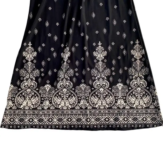 Body Central women’s black and white shift dress size small