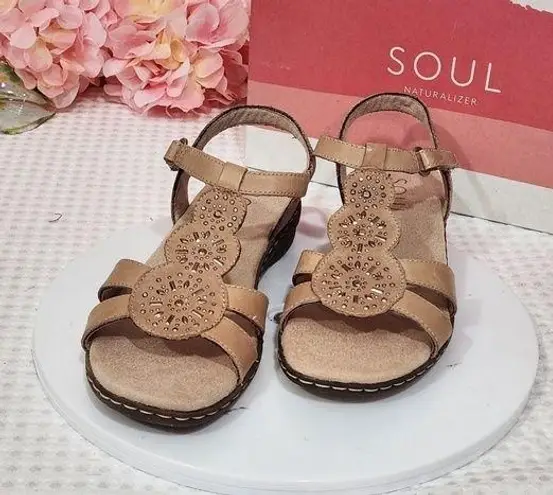 Natural Soul Soul Naturalizer Belle Slingback Sandals Size 9M