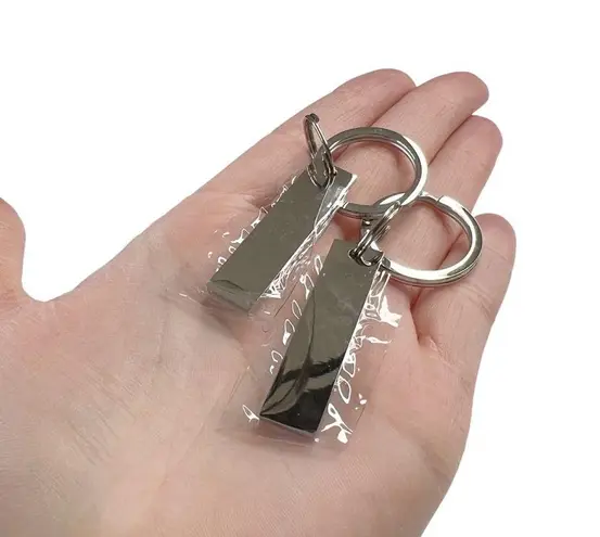 New Love You Then Always Will Couple Family Silver Tone Keychain