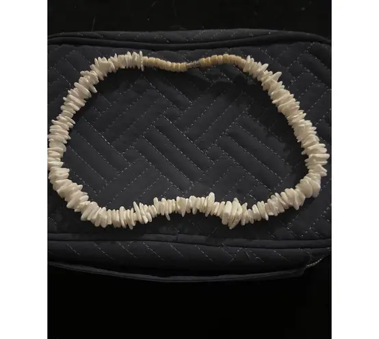 White Puka Shell Necklace Natural Beachy Boho Surfer Style Jewelry