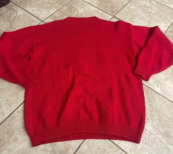 INC Mickey, . Vintage 1990 Cotton Red Mickey Mouse Friends Sweater Size XL unisex