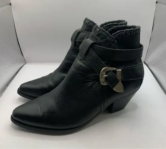 Dingo  Ankle Boot Womens Black Size US  7.5M  Heel Western vintage