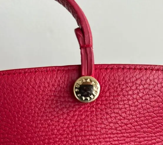 Furla Italian leather Red Handbag