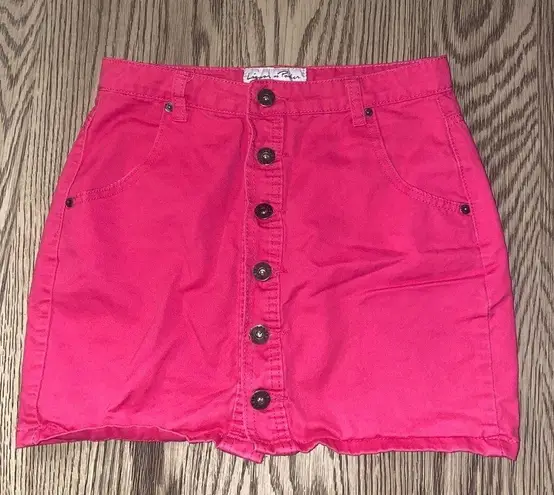 Levi's (3/$40 Item) Pink Vintage Denim Mini Skirt