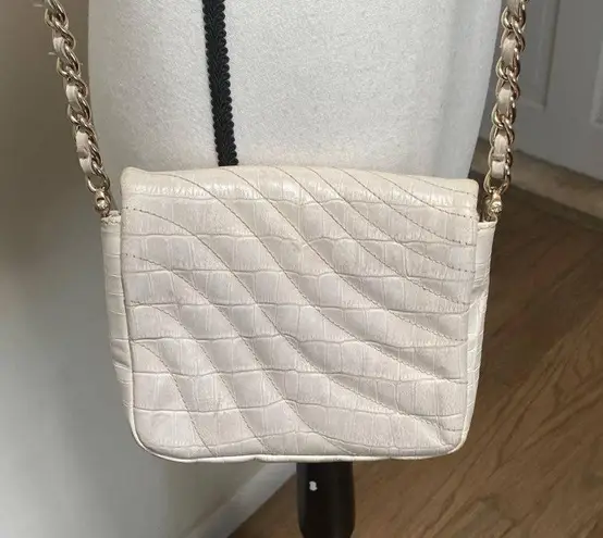 Henri Bendel  Mini Ivory Crossbody