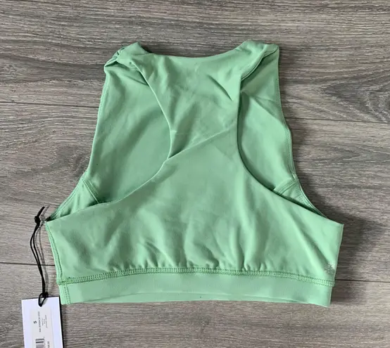 We Wore What Fair Green Active Racerback Bra