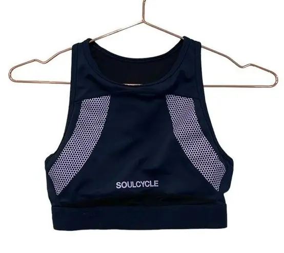 SoulCycle  purple sports bra. Lilybod & Soulscycle collaboration. Size XS