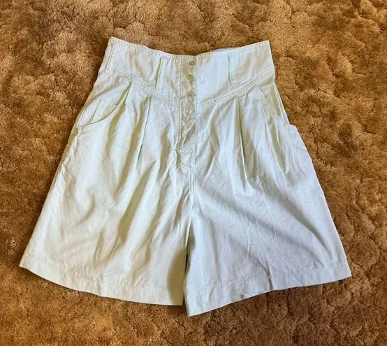 Vtg 90s together high waist mom shorts Green Size 10