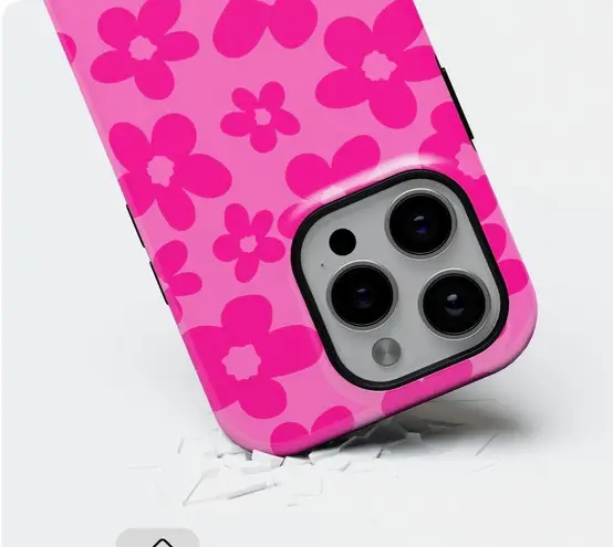 Brindly Iphone 16 pro phone case Pink - Image 4