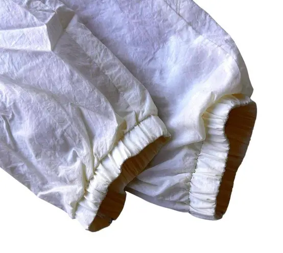 Vintage 70s Sweatpants Ladies Medium Track Pants Jogging Workout Elastic… White Size undefined