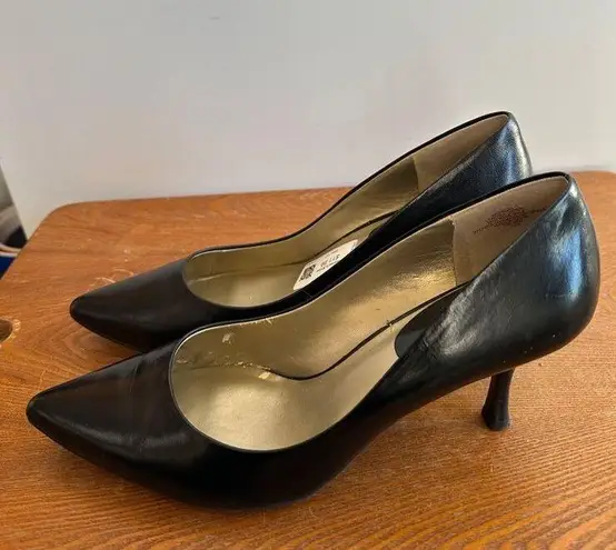 Nine & Co. Women's Pointed Toe Heels Black Size 10 Sku 2828