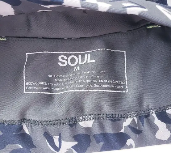 SoulCycle  Camo Sports Bra