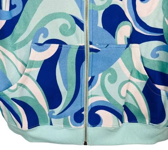 Hill House  Kaleidoscope The Allie Zip Up Hoodie Small