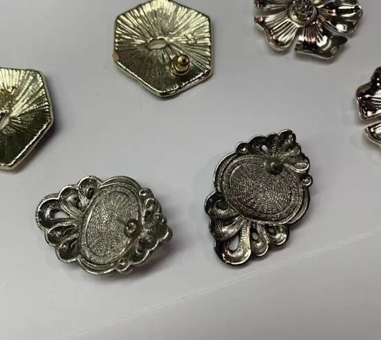 Lot Of 3 Large Costume Earrings Vintage