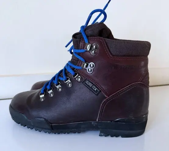 Merrell Wilderness Waterproof Boots oxblood Women’s 7.5 Winter Hiking Outdoor