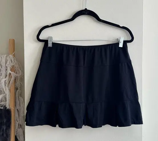 Tail Essential Doral Pleated Skirt in Black Size Large