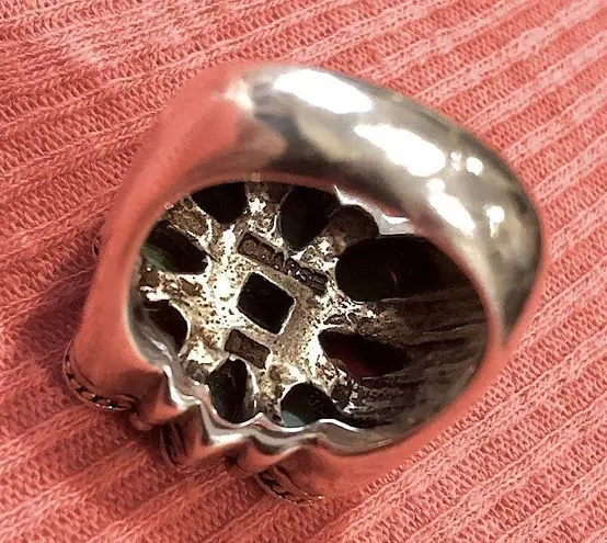 Sterling Silver BARSE Southwestern Multi-Gemstone Ring Sz 8