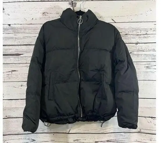 Women's Unbranded Black Puffer Jacket Size M Black Size M