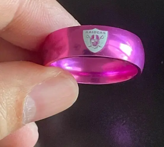Purple color Las Vegas Raiders ring size 13