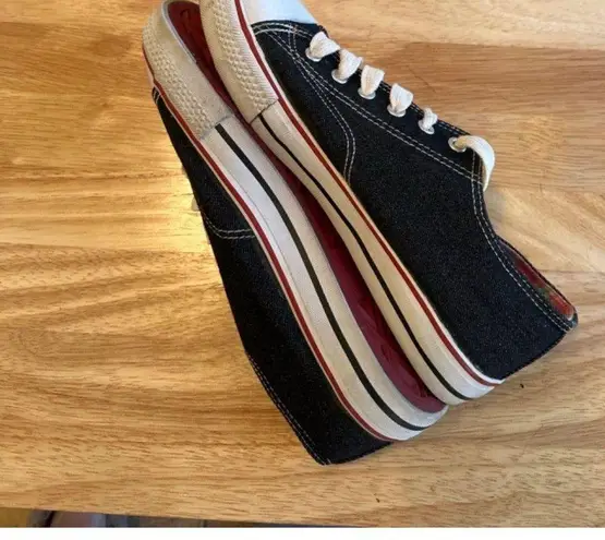 Soho Women's Denim Lace Up Running Sneakers Size 8 Sku 2777