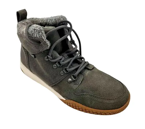 Sporto Women's Abby Leather/Suede Sneaker Boot Gray 11W