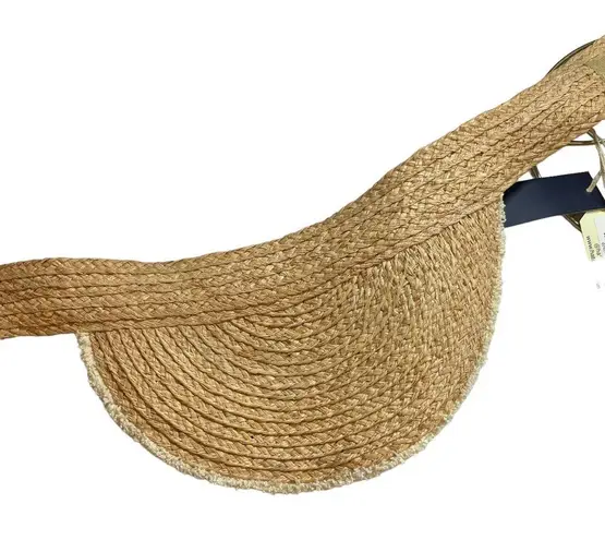 Hat Attack Pocket Visor Straw Adjustable New