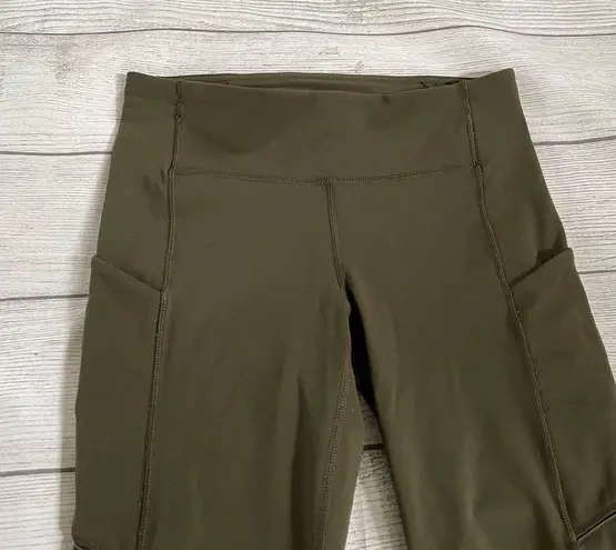 Lululemon Speed Up Tight 28” Legging Dark Olive Green Women Size 4