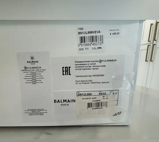 Balmain Ari Slide Sandals