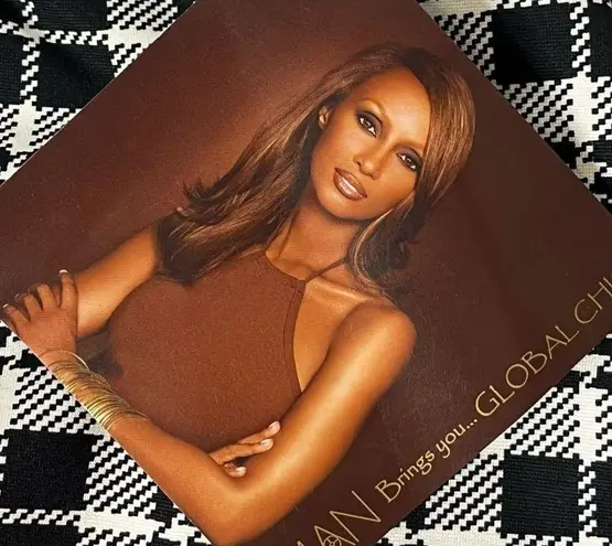 IMAN Global Chic Black & White Plaid Pants 360 Slimming Technology Size 4X NEW!