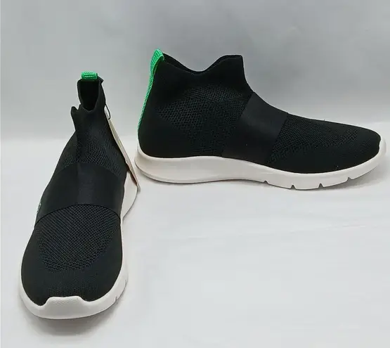 Spenco Karma Deluxe Sneaker Boot Womens 9.5B Black Pull On Stretch Comfort Shoes Size 9.5