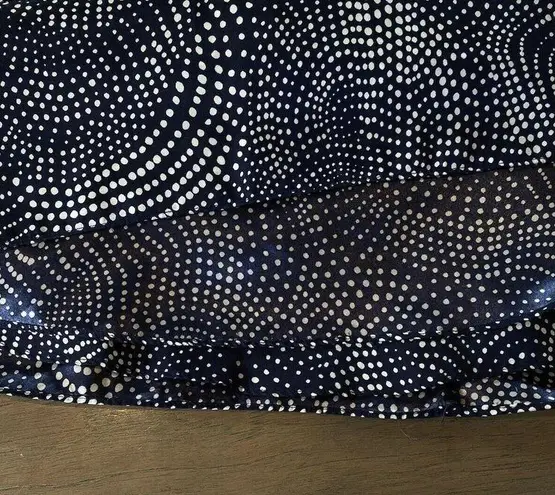 Devlin Dress Size Small Strapless Blue White Quilted Smocked Mini from Nordstrom