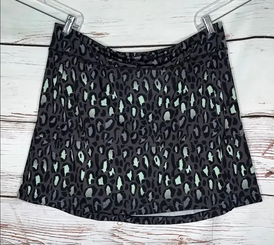 Jockey NWT Size 1X Animal Print Moisture Wicking Pull On Skort