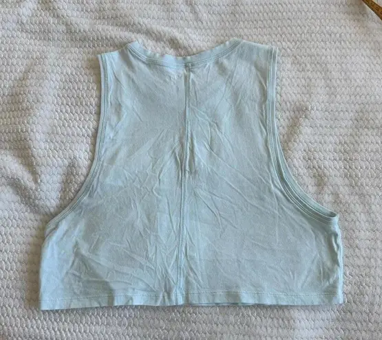 DSG Light Blue Crop Top Tank