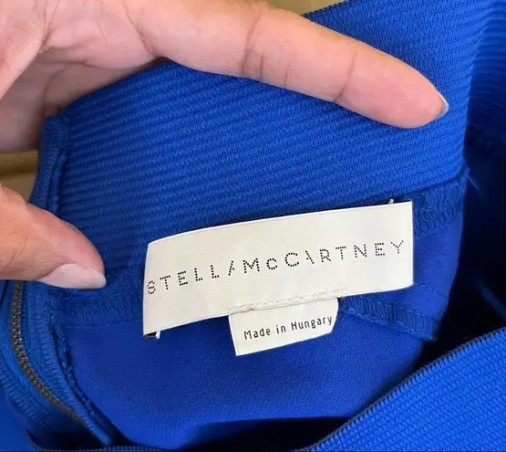 Stella McCartney Cobalt Blue Elastic Waist Skinny Pant