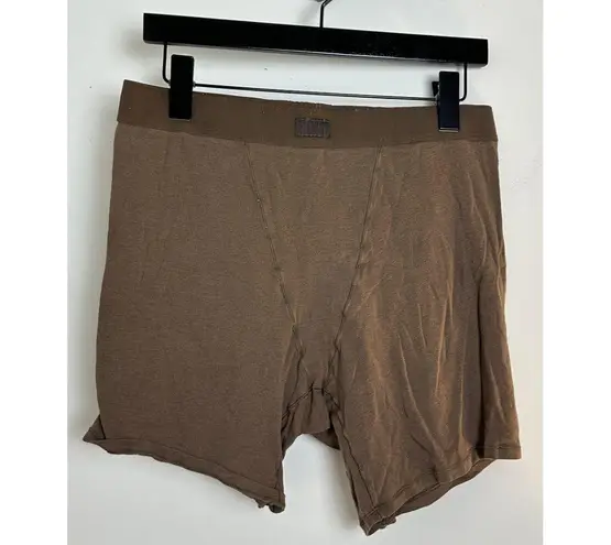 SKIMS Boyfriend Boxers in Oxide Size Large