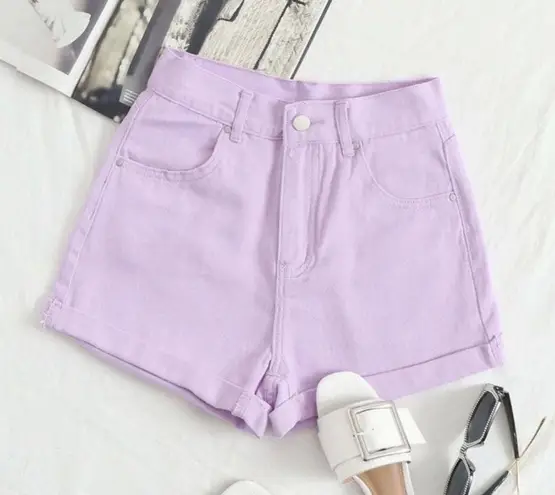 SheIn Purple Shorts 