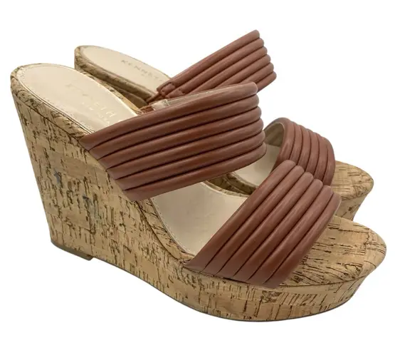 Kenneth Cole  NY Caylin wedge sandals women’s Size 5.5M