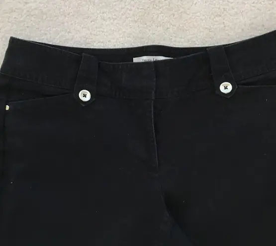 White House | Black Market WHBM BLACK CROP LEG PANTS SIZE 6