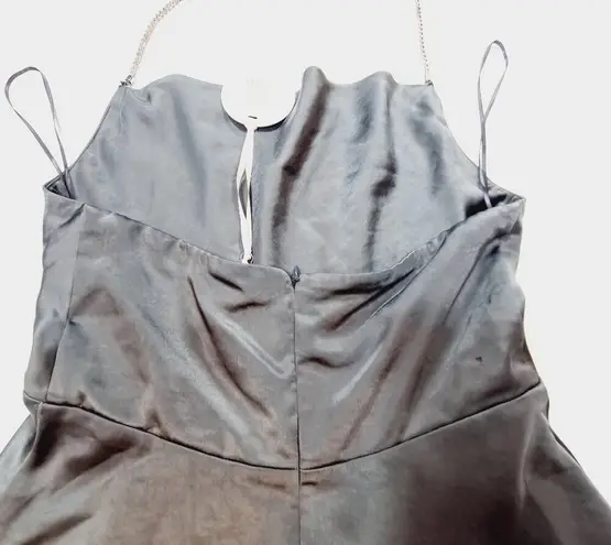 MORE TO COME Talia Diamond Dress in Grey Medium Gray